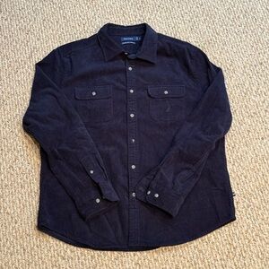 Mens Nautica Corduroy Shirt